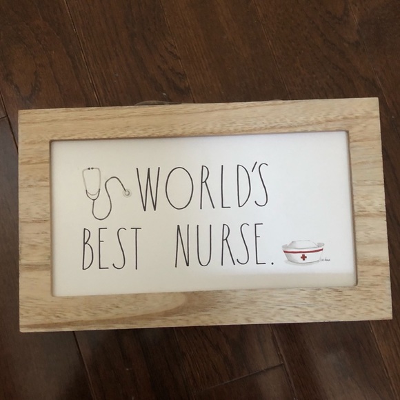 Rae Dunn nurse sign